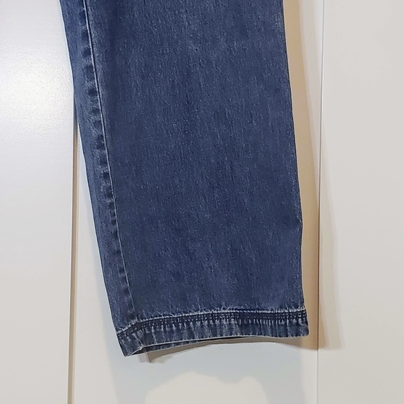 Lauren Ralph Lauren High Rise Denim Blue Jeans Size 16 Cotton Pockets - Picture 8 of 16